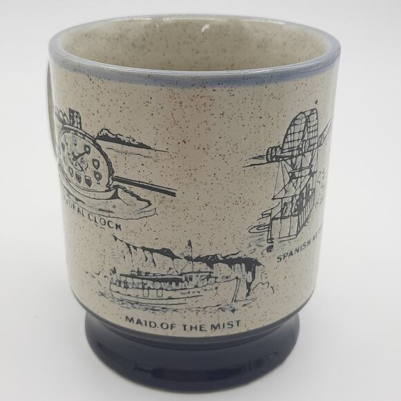 Vintage NIAGARA FALLS Canada Souvenir Coffee Mug Cup Maid of the Mist - Picture 4 of 10